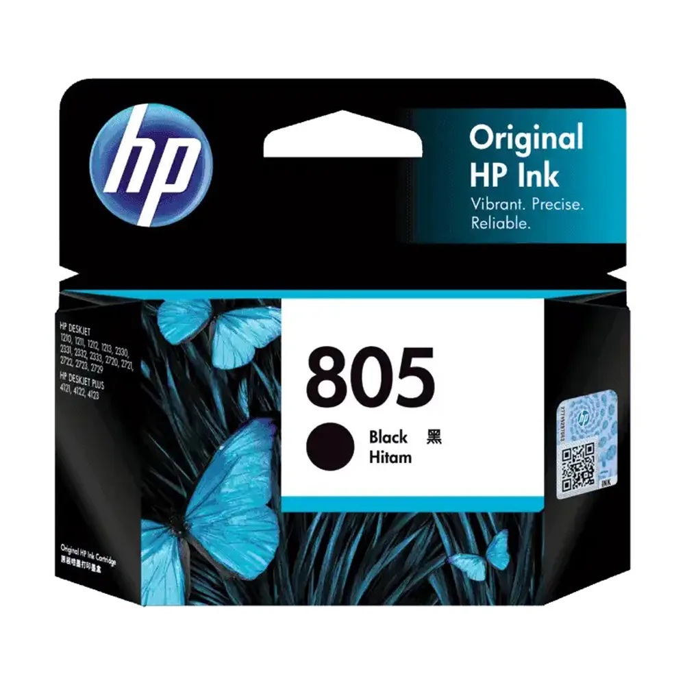 HP Genuine Ink Cartridge 805 Black view 2